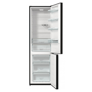 Отдельностоящий двухкамерный холодильник Gorenje RK6201SYBK