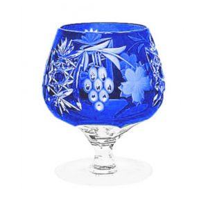 Бокал для коньяка Ajka Crystal Grape Cobalt blue 300 мл