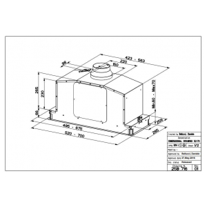 Встраиваемая вытяжка Faber IN-LIGHT EV8P WH MATT A52