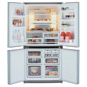 Отдельностоящий многокамерный холодильник Sharp SJF95STBE