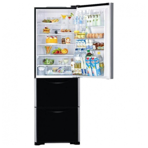 Отдельностоящий многокамерный холодильник Hitachi R-SG 38 FPU GBK