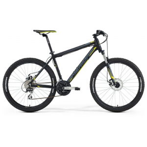 Велосипед Merida MATTS 6. 20-MD Size: 24" 15 MATT BLACK(DK.GREY/YELLOW)