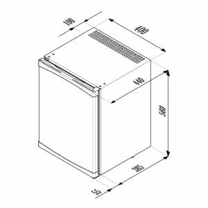 Минибар Smeg ABM42-2