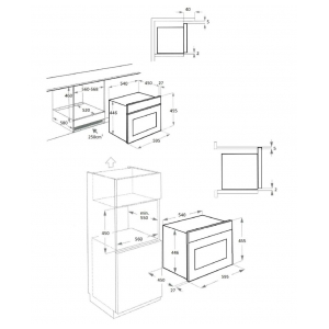 Встраиваемая микроволновая печь Kuppersberg RMW 969 C