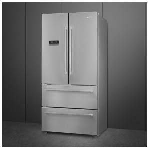 Отдельностоящий многокамерный холодильник Smeg FQ55FXDF