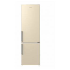Отдельностоящий двухкамерный холодильник Gorenje NRK6201GHC