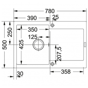 Кухонная мойка Franke MRG 611-78 Fragranite Белый