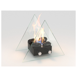Настольный биокамин Lux Fire Вулкан М (черный)