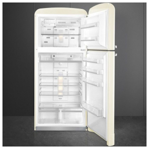 Отдельностоящий двухкамерный холодильник Smeg FAB50RCR