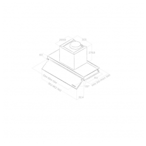 Встраиваемая вытяжка Elica BOXIN NO DRIP IX/A/120