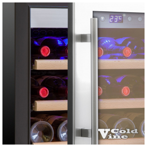 Встраиваемый винный шкаф Cold vine C18-KSB1