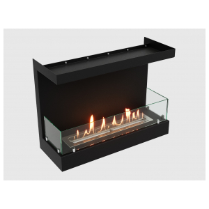Встроенный биокамин Lux Fire Фронтальный 640 S