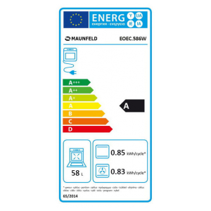 Электрический духовой шкаф Maunfeld EOEC.586W