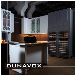 Встраиваемый винный шкаф Dunavox DX-74.230DB