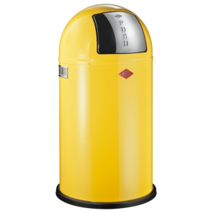 Контейнер для мусора Wesco 175831-19 с заслонкой 50 л лимонно-желтый