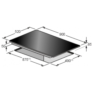 Индукционная варочная панель Kaiser KCT 95 FI La Perle