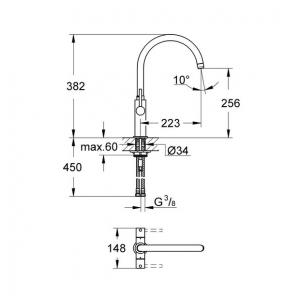 Смеситель Grohe Ambi Cosmopolitan 30190000