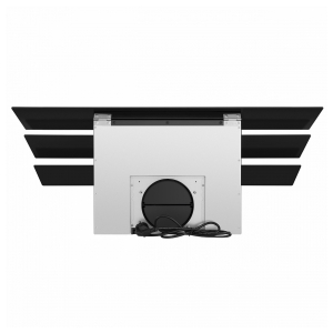 Пристенная вытяжка Maunfeld Manchester Light 90 Black Glass Black