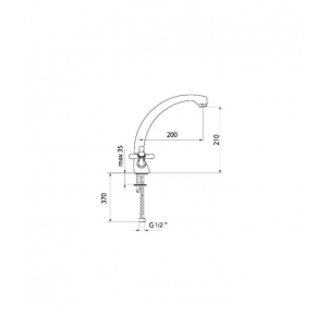 Смеситель Webert ARMONY BRONZE AM780302065