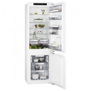 Встраиваемый двухкамерный холодильник AEG SCR81816NC