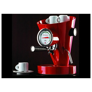 Отдельностоящая кофемашина Bugatti Espresso Machine DIVA Red