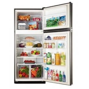 Отдельностоящий двухкамерный холодильник Sharp SJPC58AWH