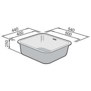 Кухонная мойка Rodi INDUS 50 UNDER