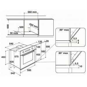 Электрический духовой шкаф Whirlpool AKP 7460 IX