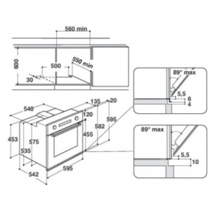 Электрический духовой шкаф Whirlpool AKP 744 IX