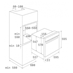 Электрический духовой шкаф Teka HLB 850 WHITE