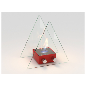 Настольный биокамин Lux Fire Вулкан S (красный)