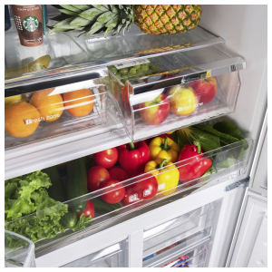 Отдельностоящий многокамерный холодильник Maunfeld MFF182NFW
