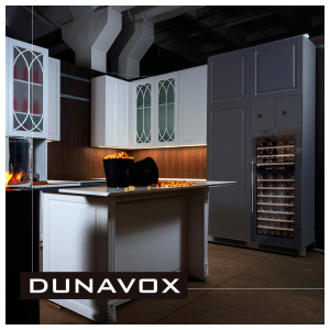 Встраиваемый винный шкаф Dunavox DX-74.230DB