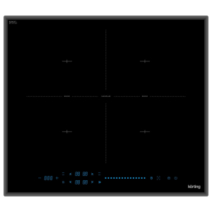 Индукционная варочная панель Korting HIB 64940B Maxi