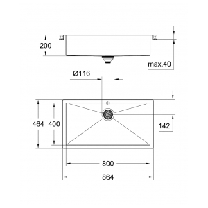 Кухонная мойка Grohe K700 31580SD0