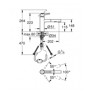 Смеситель Grohe Concetto 30273001