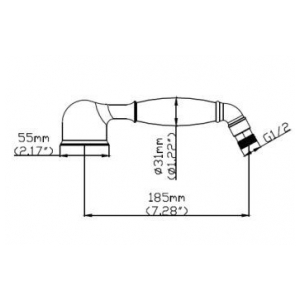 Душевой гарнитур Seaman Eco Koblenz SSN-2368D