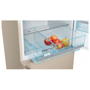 Отдельностоящий двухкамерный холодильник Bosch KGE39AK32R