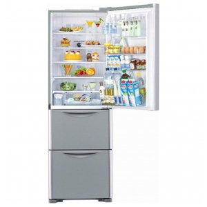 Отдельностоящий многокамерный холодильник Hitachi R-SG 38 FPU GS