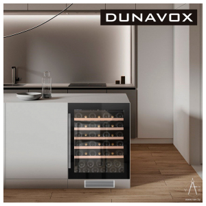 Встраиваемый винный шкаф Dunavox DAU-46.138B