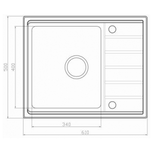 Кухонная мойка Seaman Eco Roma SMR-6150A.B