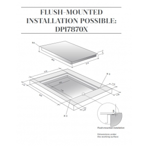 Индукционная варочная панель De Dietrich DPI7870X