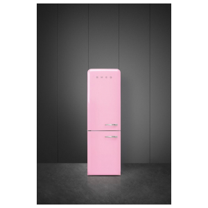 Отдельностоящий двухкамерный холодильник Smeg FAB32LPK3