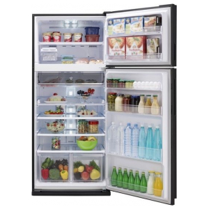 Отдельностоящий двухкамерный холодильник Sharp SJXE59PMSL