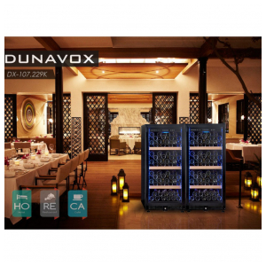 Отдельностоящий винный шкаф Dunavox DX-107.229K