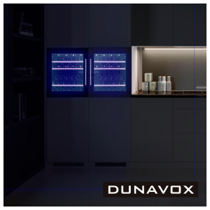 Встраиваемый винный шкаф Dunavox DAB-41.83DB