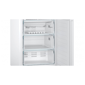 Отдельностоящий двухкамерный холодильник Bosch KGN39XW27R