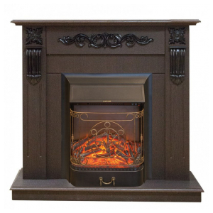 Каминокомплект Real Flame Dominica STD/EUG DN + Majestic s Lux BL