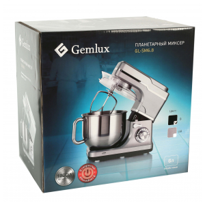 Планетарный миксер Gemlux GL-SM6.8B