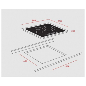 Электрическая варочная панель Teka TZ 6315